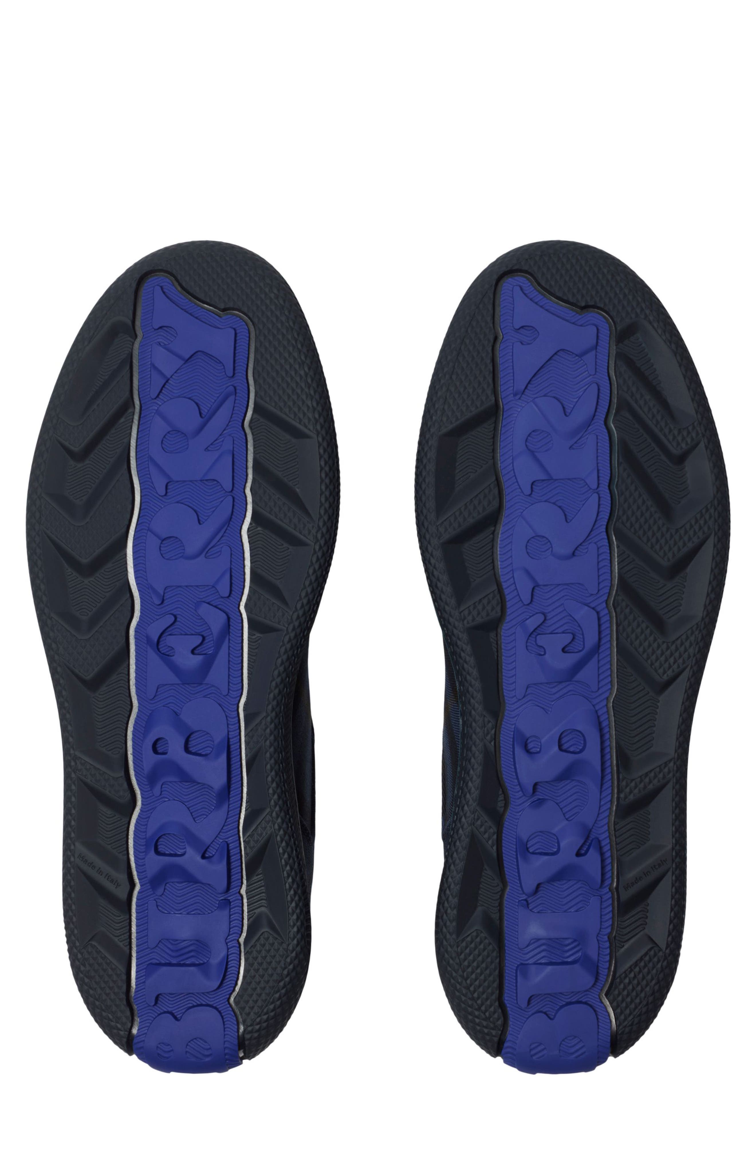 Burberry Terrace Check Sneaker, Alternate, color, Midnight