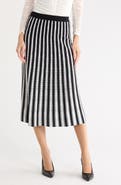 Diane von Furstenberg Soho Pleated Knit Skirt