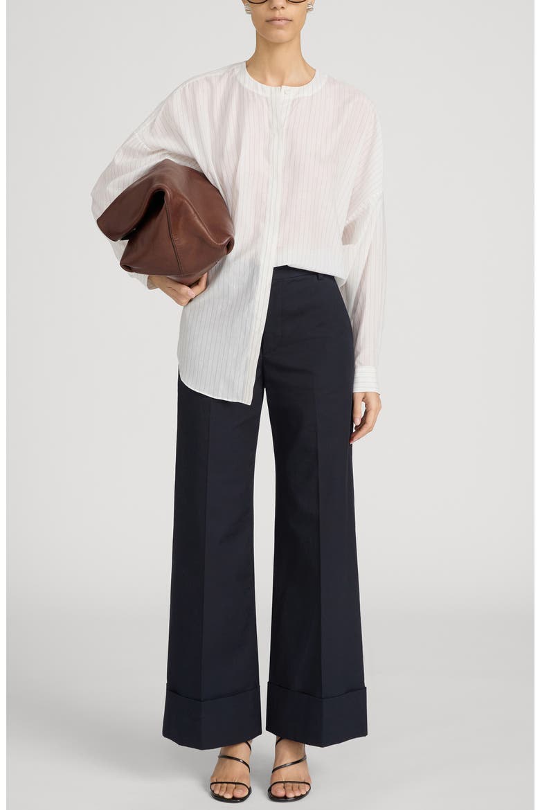 The Slim Fit Palazzo Pants, Alternate, color, NAVY