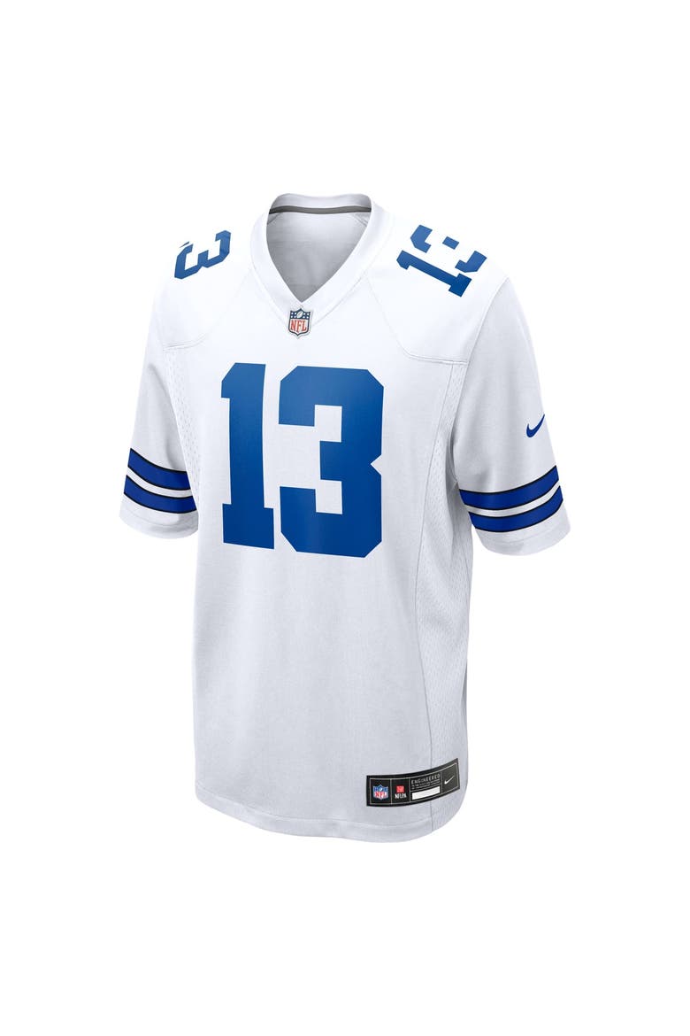 Men's Nike Caleb Downs White Dallas Cowboys Game Jersey, Alternate, color, White