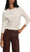Veronica Beard Pippen Brushed Cashmere Crewneck Sweater