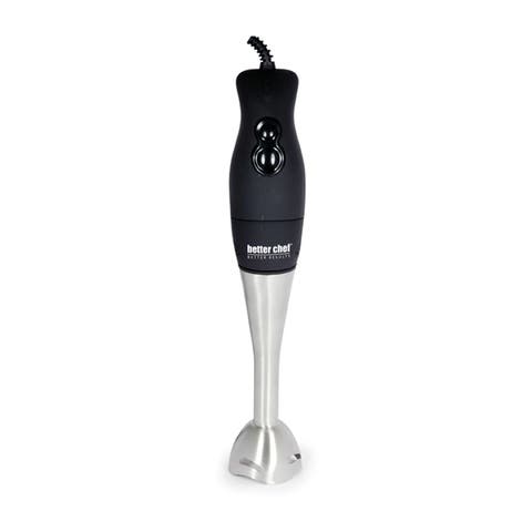 DualPro Handheld Immersion Blender / Hand Mixer in Black