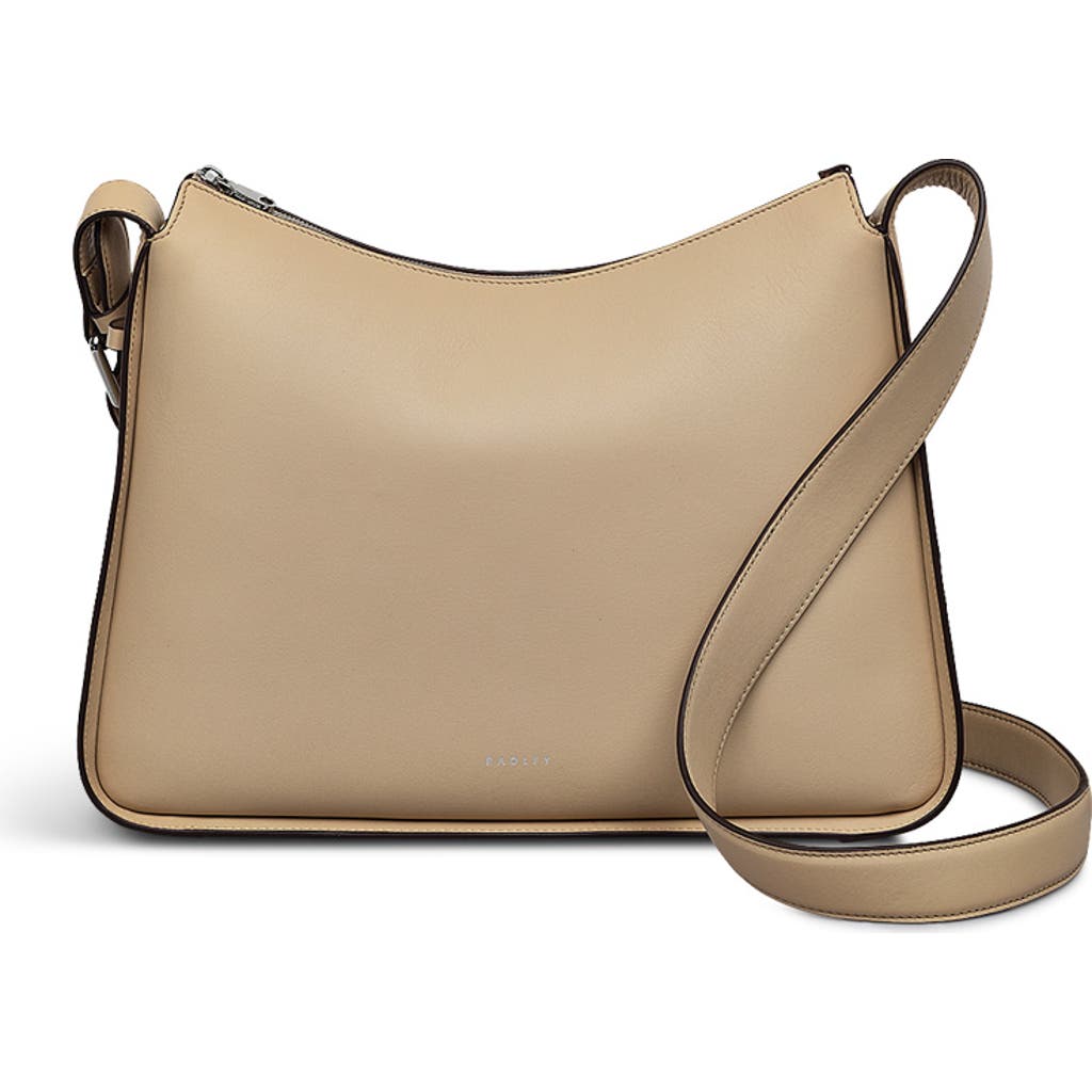 Radley London Westwell Lane Medium Ziptop Crossbody Bag In Stone