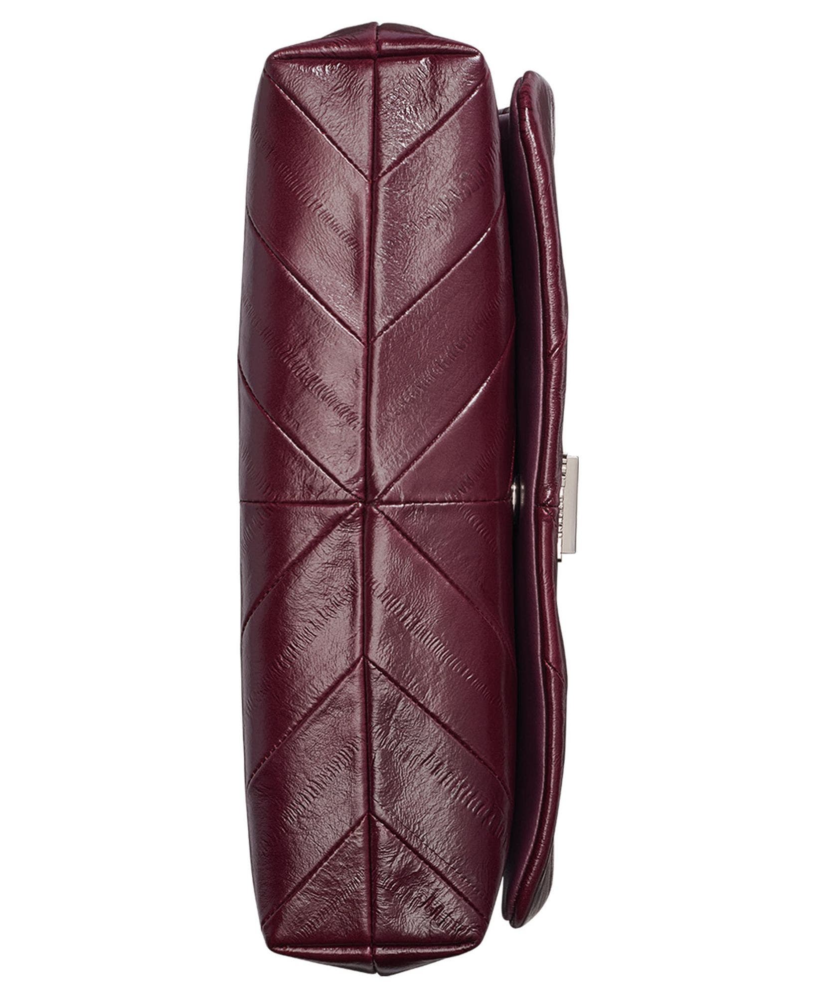 Lafayette Chevron Shoulder Bag, Alternate, color, Cherry Plum
