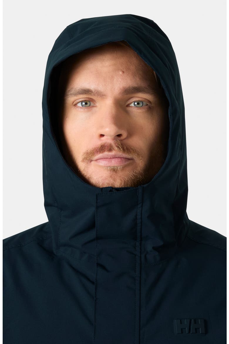 Brussel Insulated Rain Coat, Alternate, color, NAVY