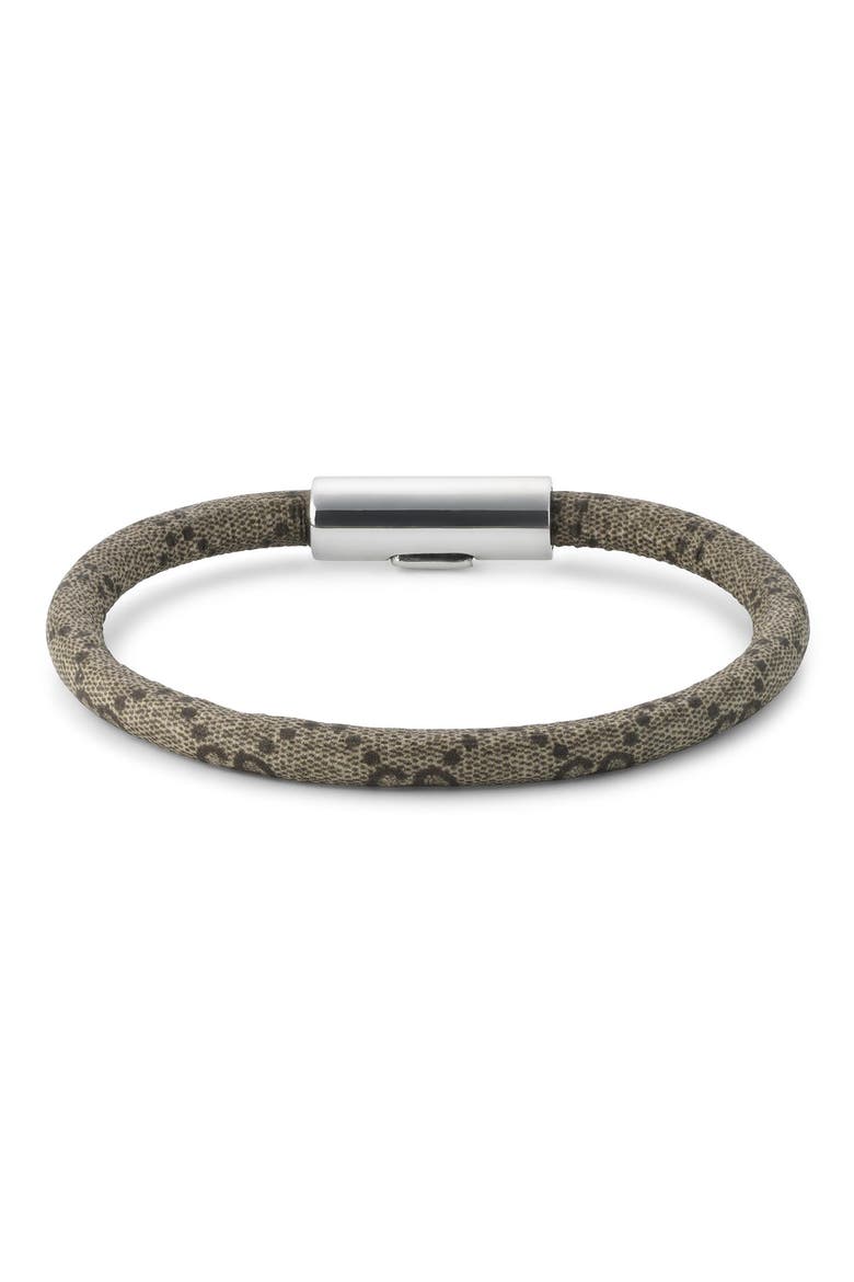 Trademark Rope Bracelet, Alternate, color, BEIGE/ SILVER