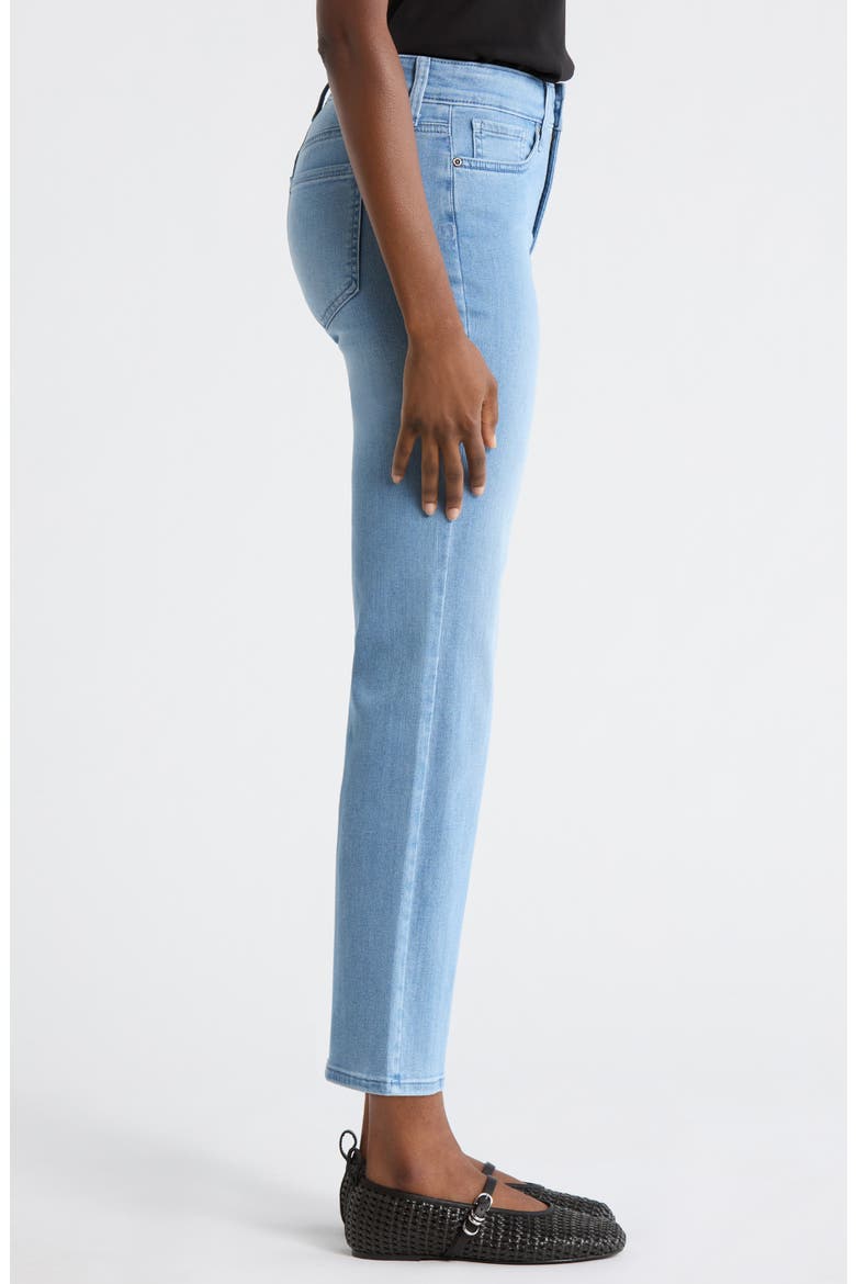 Marilyn Straight Leg Ankle Jeans, Alternate, color, LUSTRE