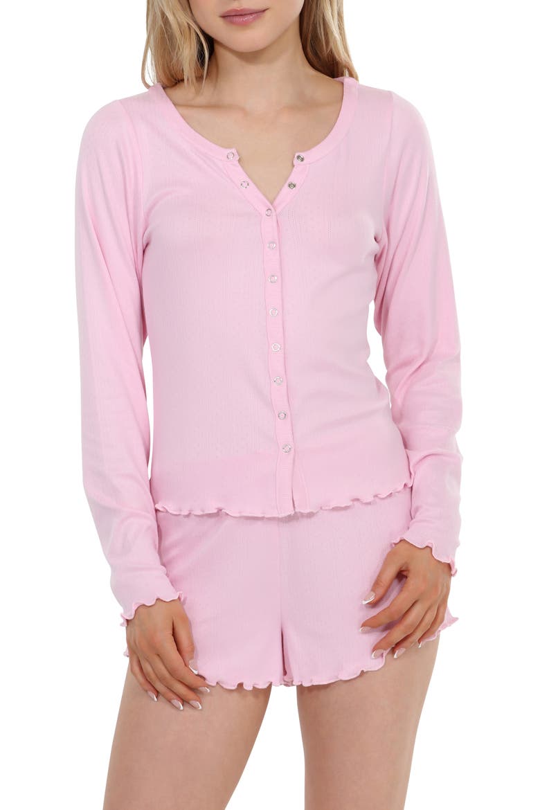 Blissful Short Pajamas, Main, color, TULLE