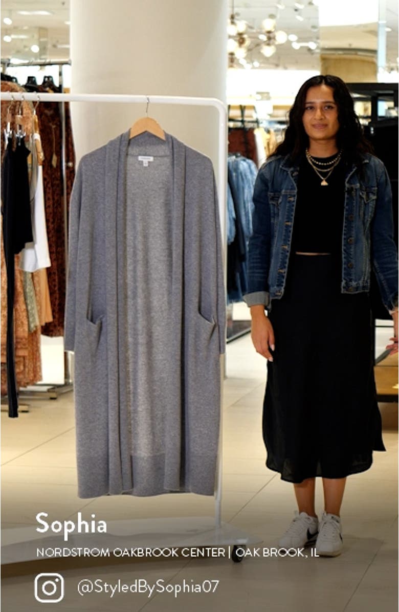 Wool & Cashmere Cardigan, sales video thumbnail