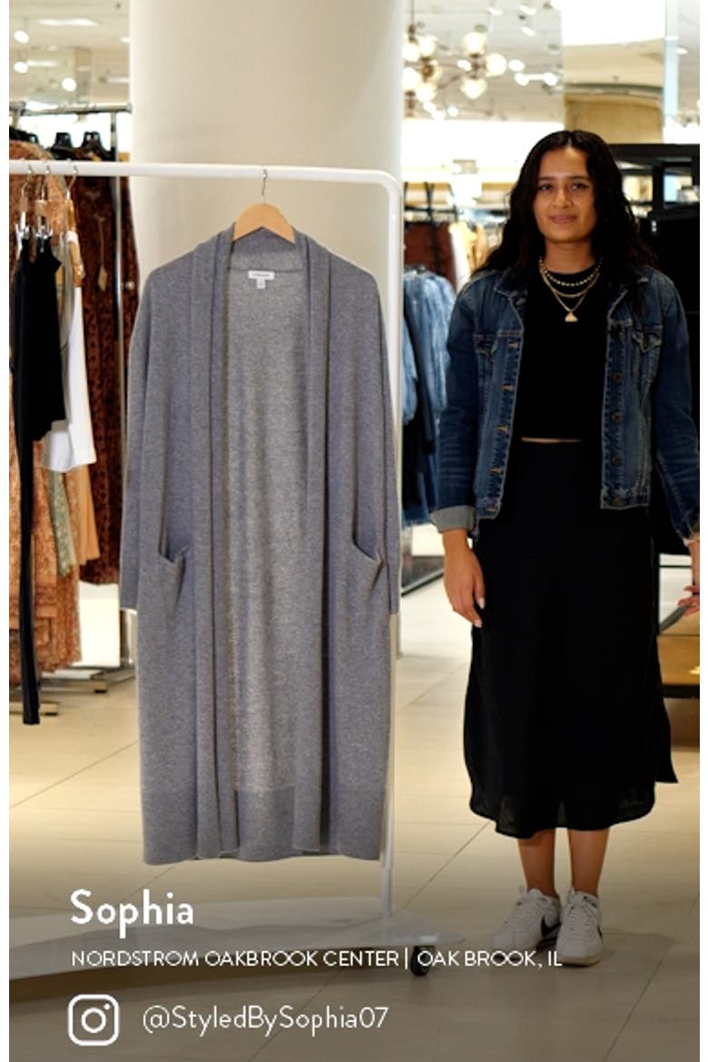 Wool & Cashmere Cardigan video