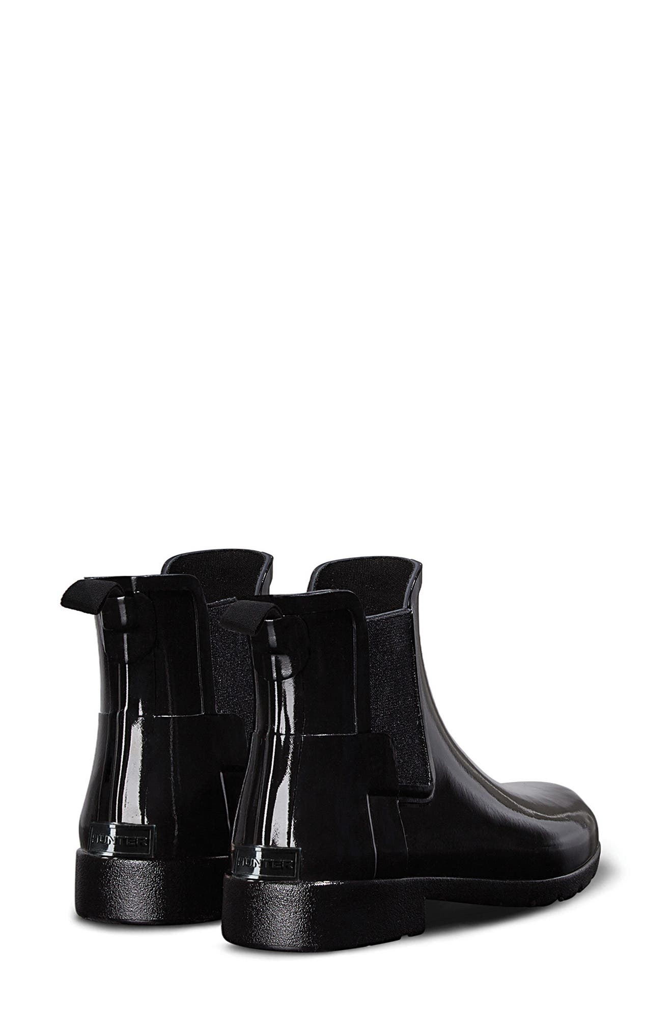 Hunter Original Refined Chelsea Waterproof Rain Boot, Alternate, color, 