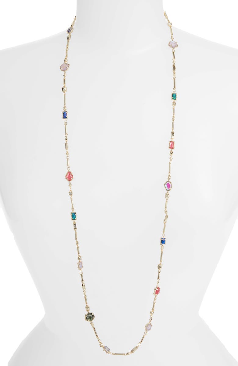Kendra Scott Yazmin Long Necklace, Main, color, 