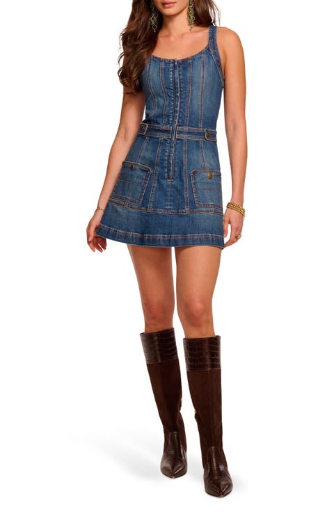 Karla Sleeveless Denim Minidress