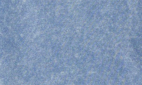 Margaux And Lexi Kids' Washed Knit Button-up Shirt In Blue