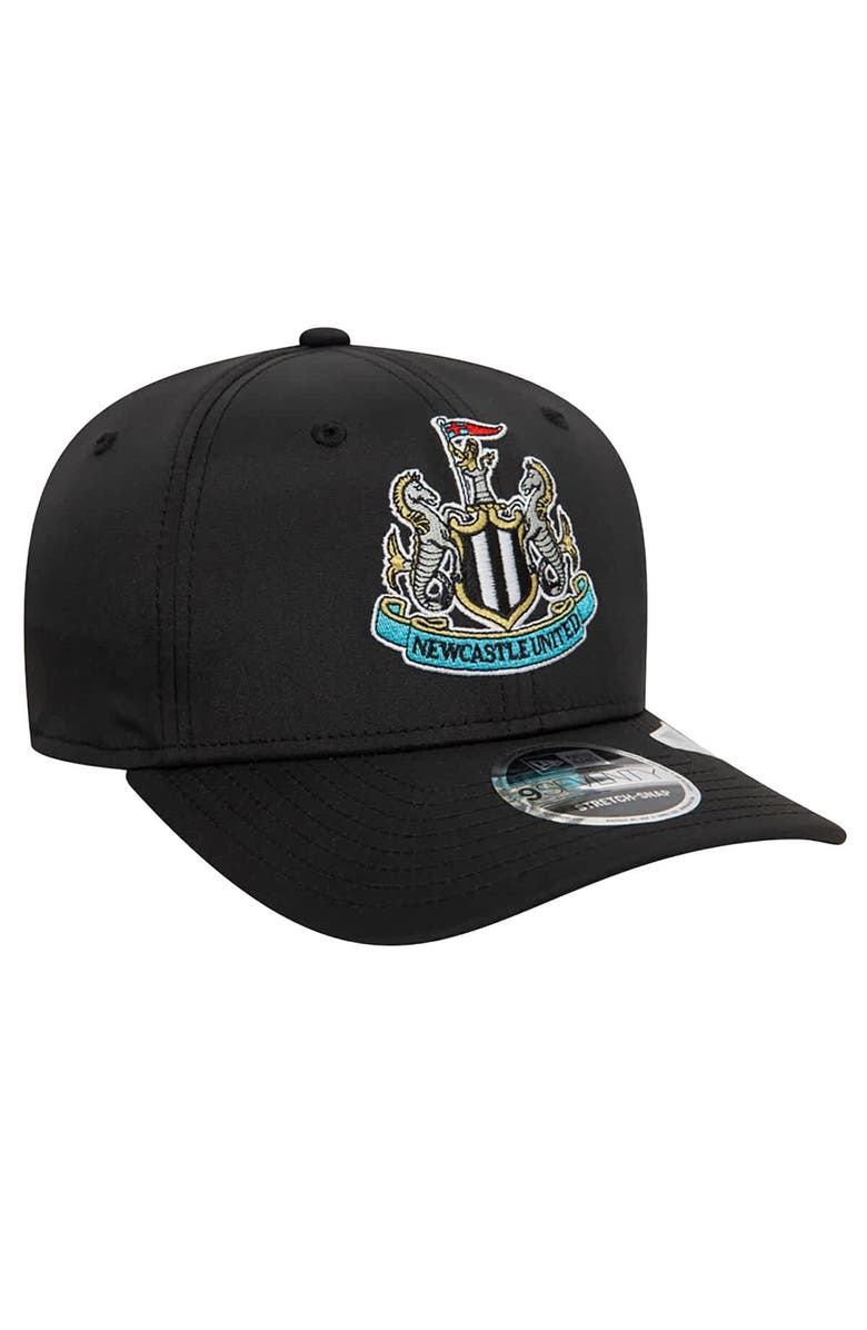 New Era Men's New Era Black Newcastle United Core Flex Hat, Alternate, color, 