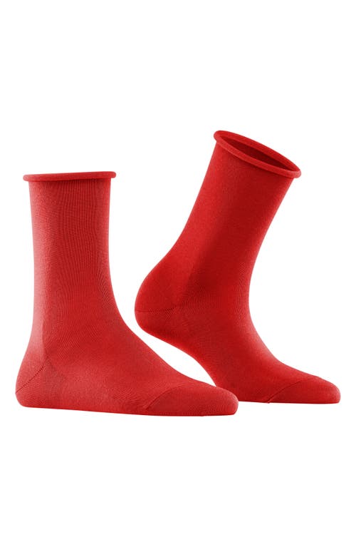 Falke Active Breeze Crew Socks In Red