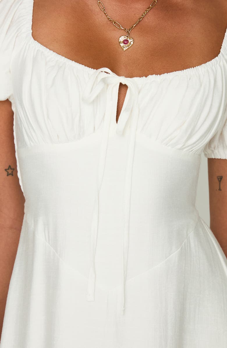 Princess Polly Song Puff Sleeve Maxi Dress, Alternate, color, White