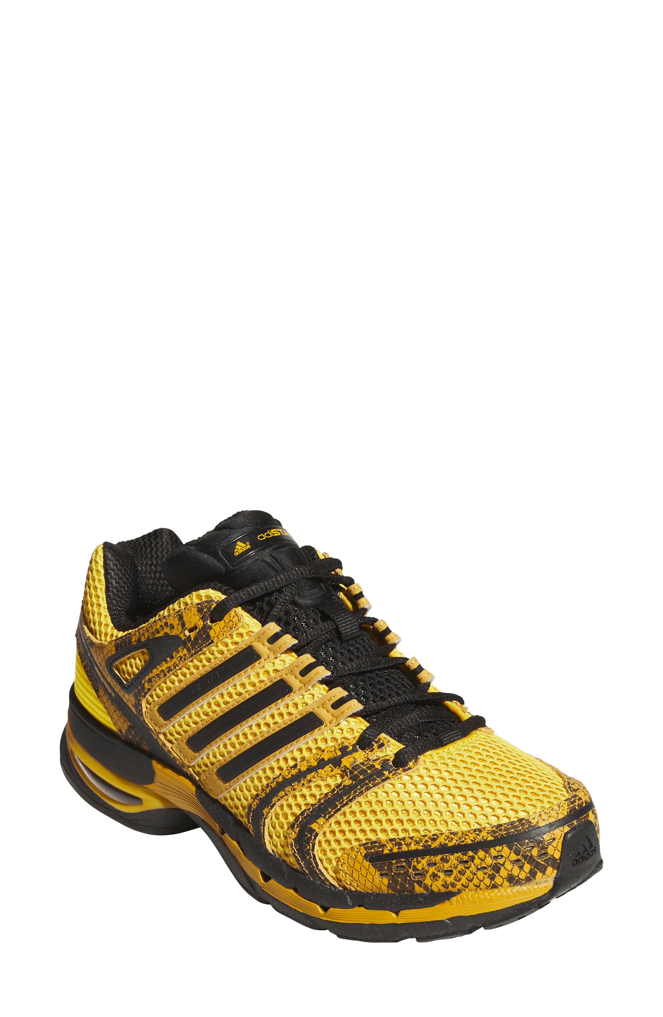 Adistar Control 5 Running Shoe, Main, color, UTILITY YELLOW/ YELLOW/ BLACK
