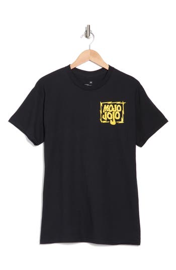 Shop Ripple Junction Mojo Dojo Cotton Graphic T-shirt In Black