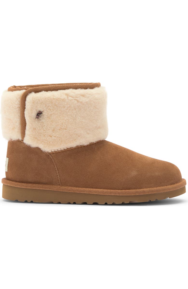 UGG<sup>®</sup> Kids' Classic Jona Luxury Boot, Alternate, color, Chestnut