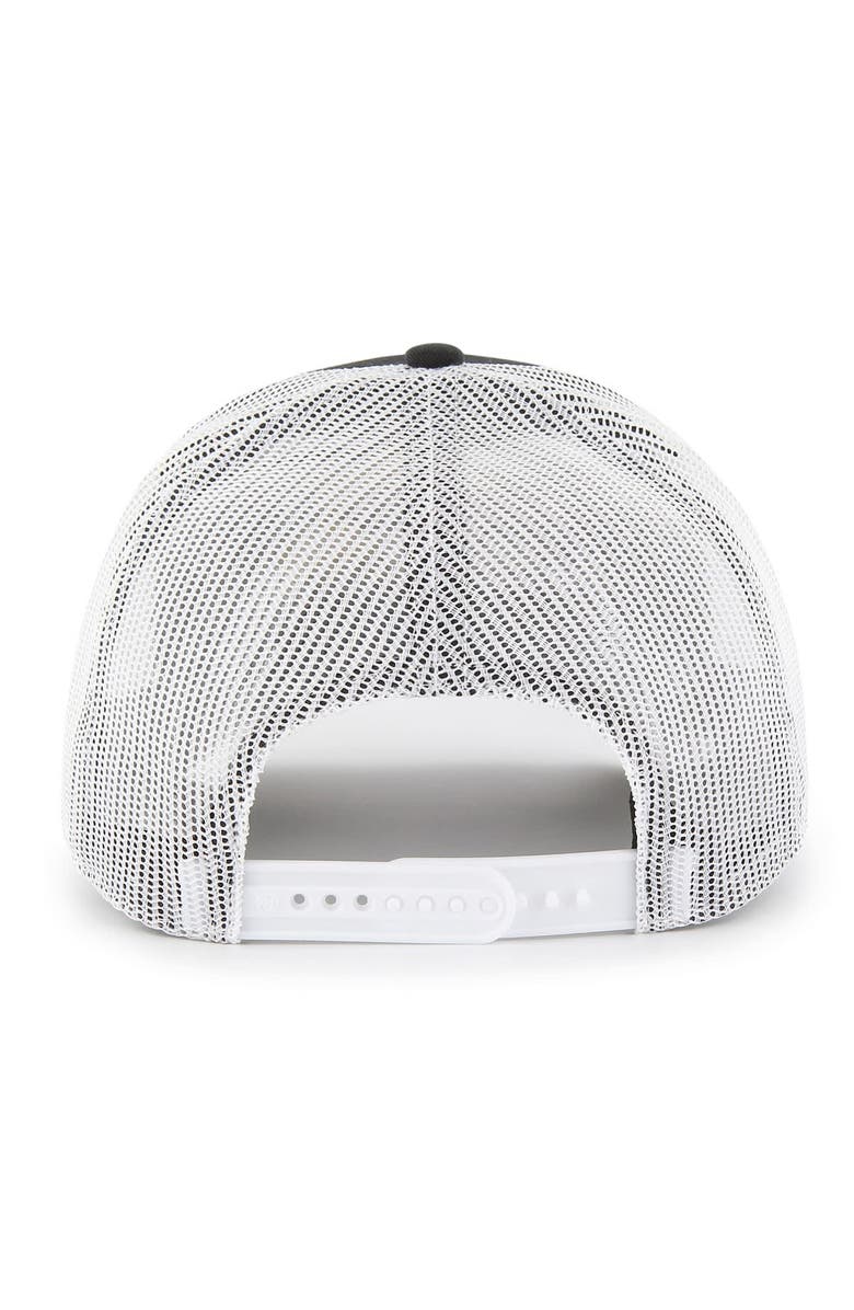 '47 Men's '47 Black Washington Huskies Trucker Adjustable Hat, Alternate, color,