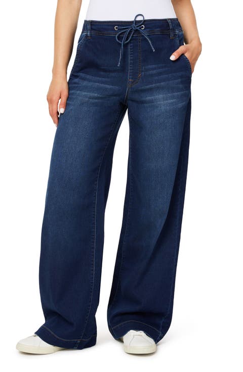 Carla High Waist Wide Leg Jeans
