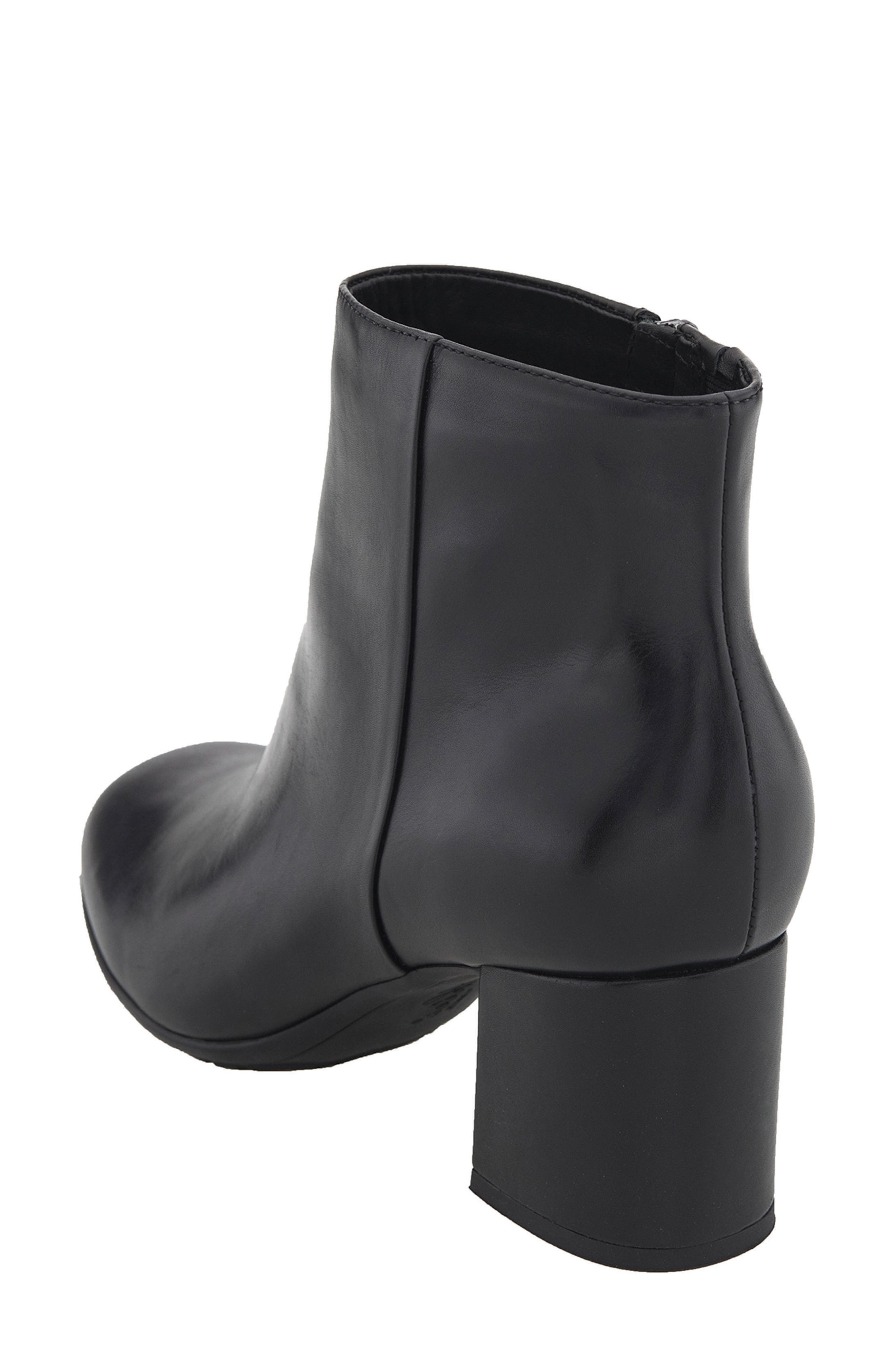Apollo Bootie, Alternate, color, BLACK LEATHER