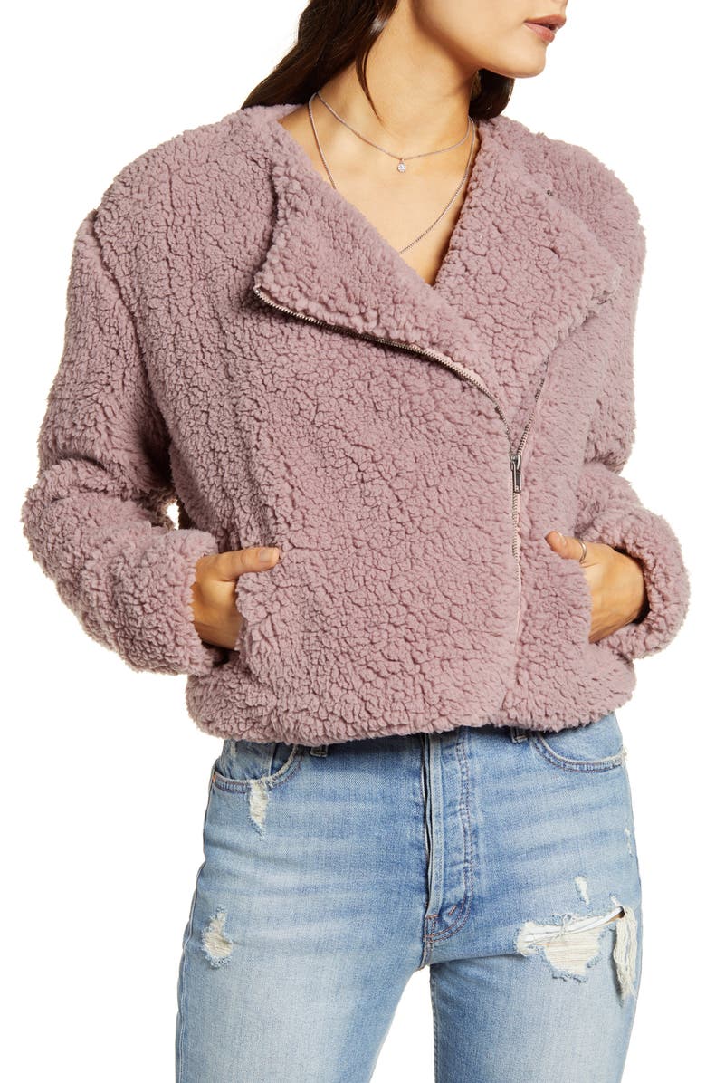 JACK BY BB DAKOTA Faux Shearling Jacket, Alternate, color,