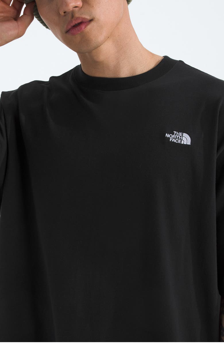 The North Face Essential Oversize Cotton T-Shirt, Alternate, color, 