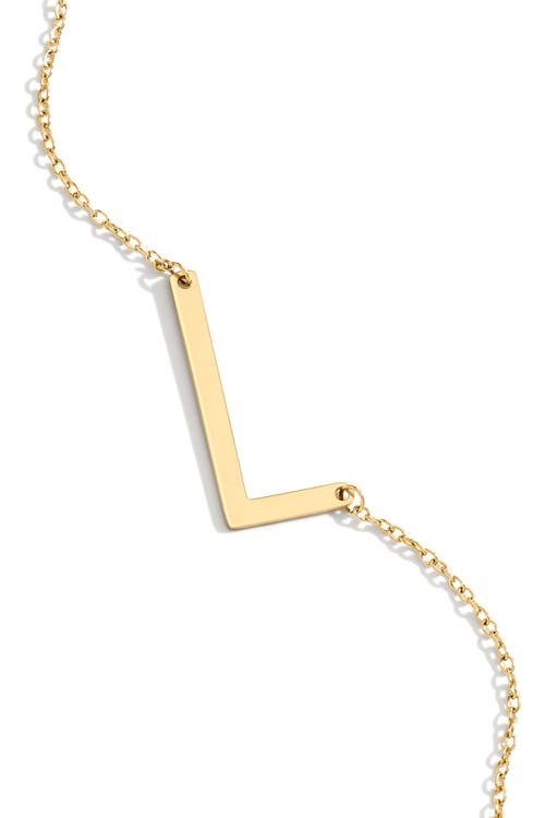 Mint & Lily Statement Initial Necklace