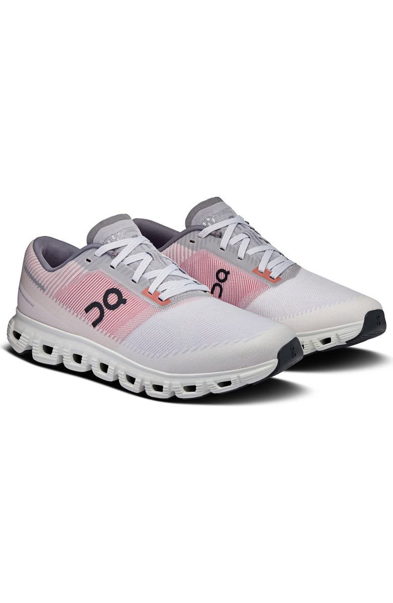 On Cloud 6 Push Sneaker, Main, color, Lavender/ Red
