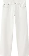 MANGO Low Waist Straight Leg Jeans