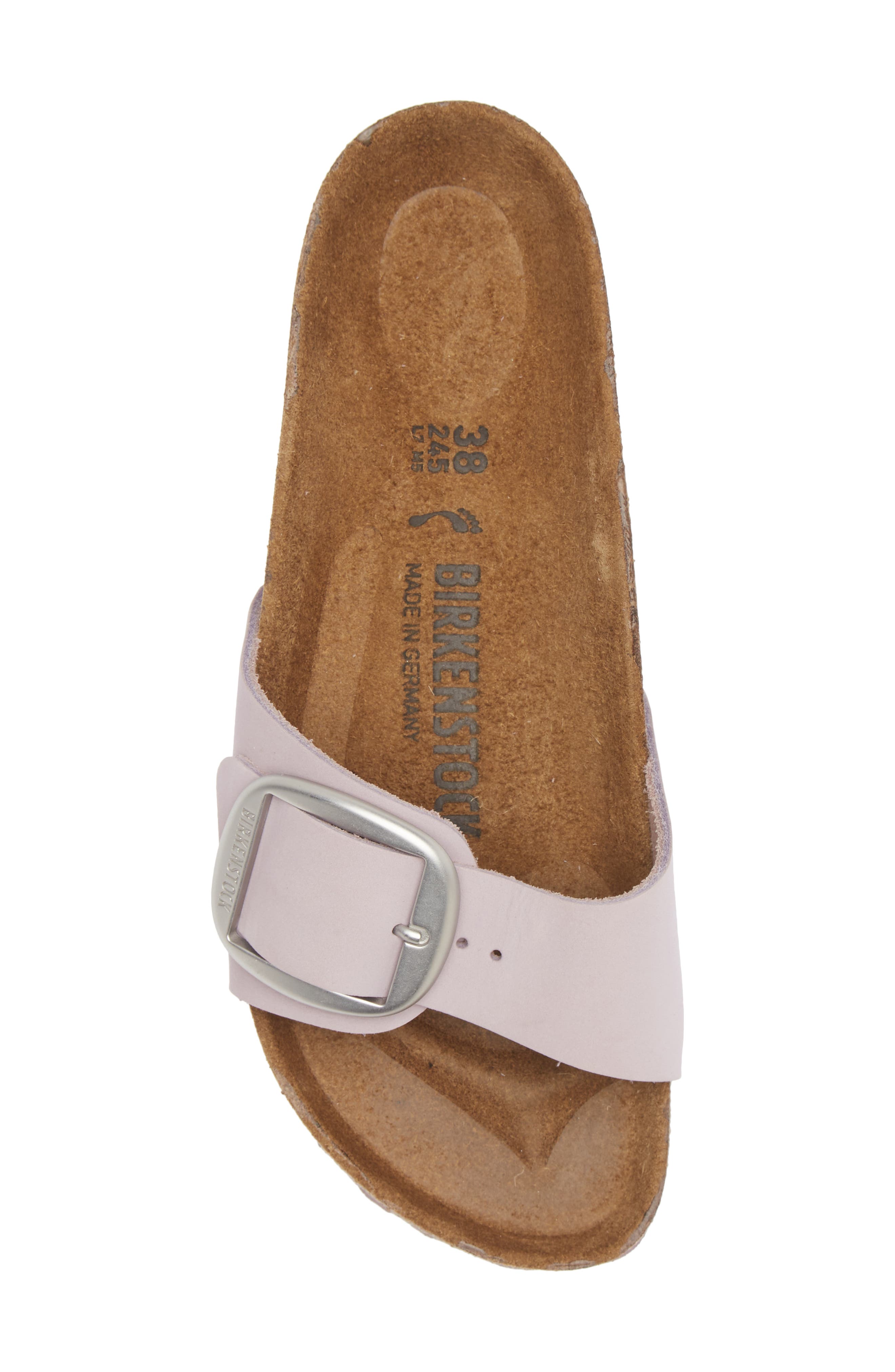 Birkenstock Madrid Big Buckle Slide Sandal, Alternate, color, 