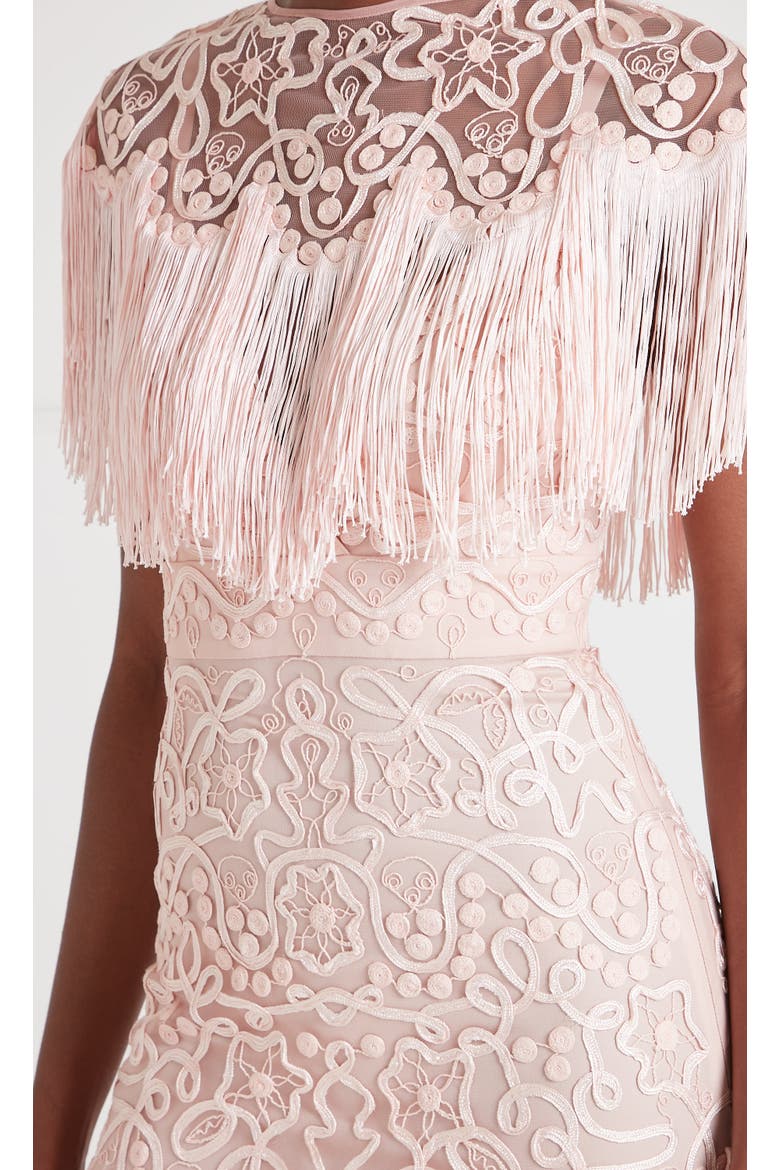 Cordelle Tassel Dress, Alternate, color, Pink