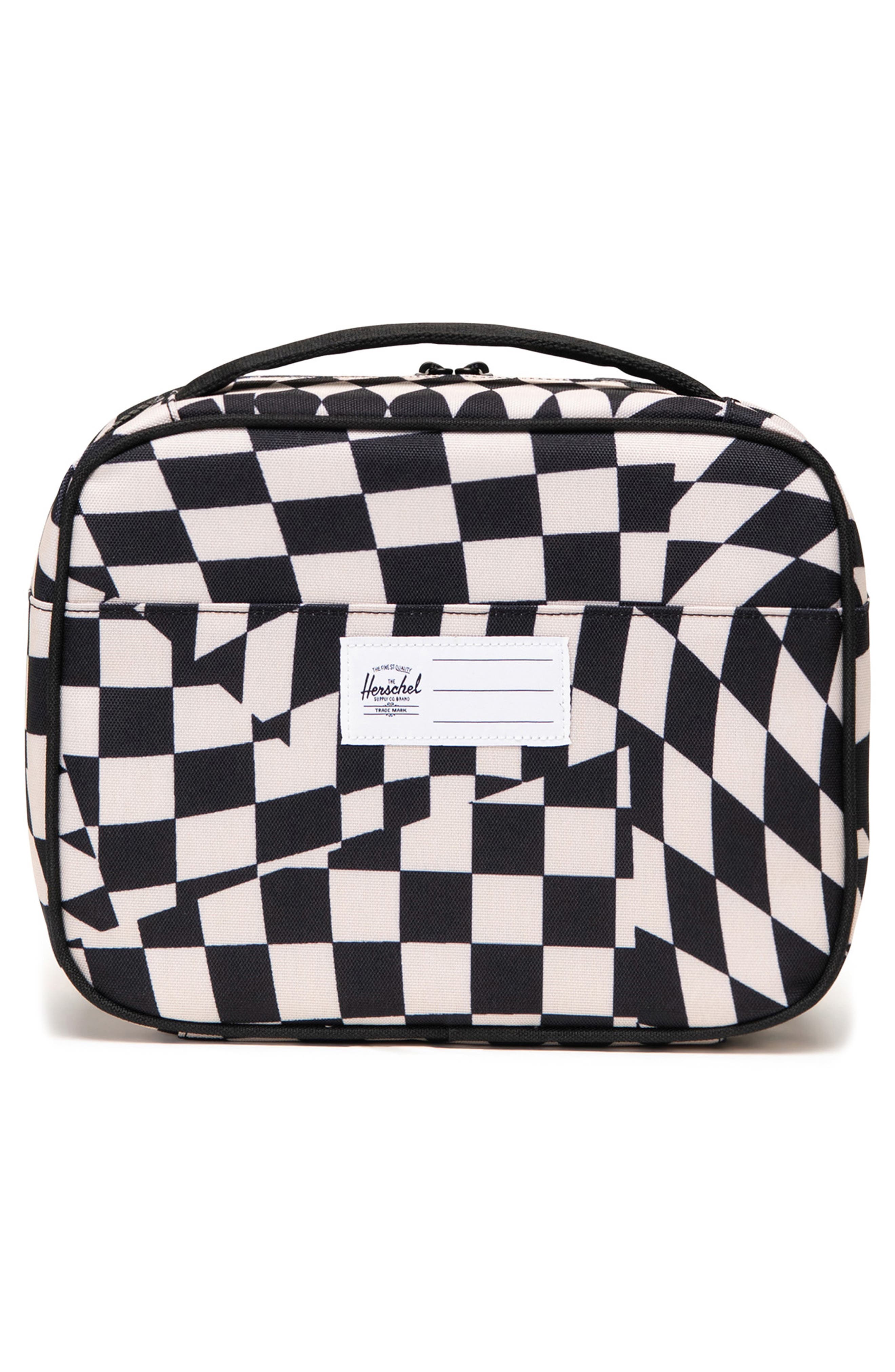 Herschel Supply Co. Kids' Pop Quiz Lunch Bag, Alternate, color, Warp Check