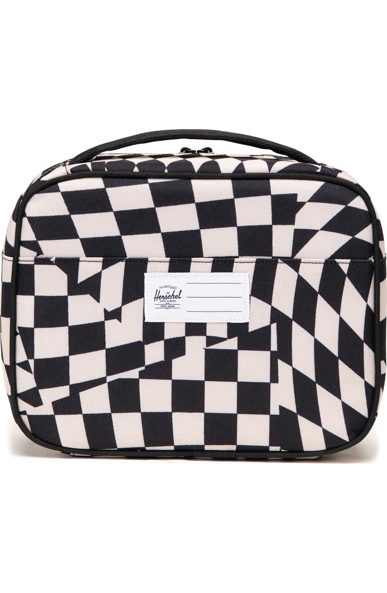 Herschel Supply Co. Kids' Pop Quiz Lunch Bag, Alternate, color, Warp Check