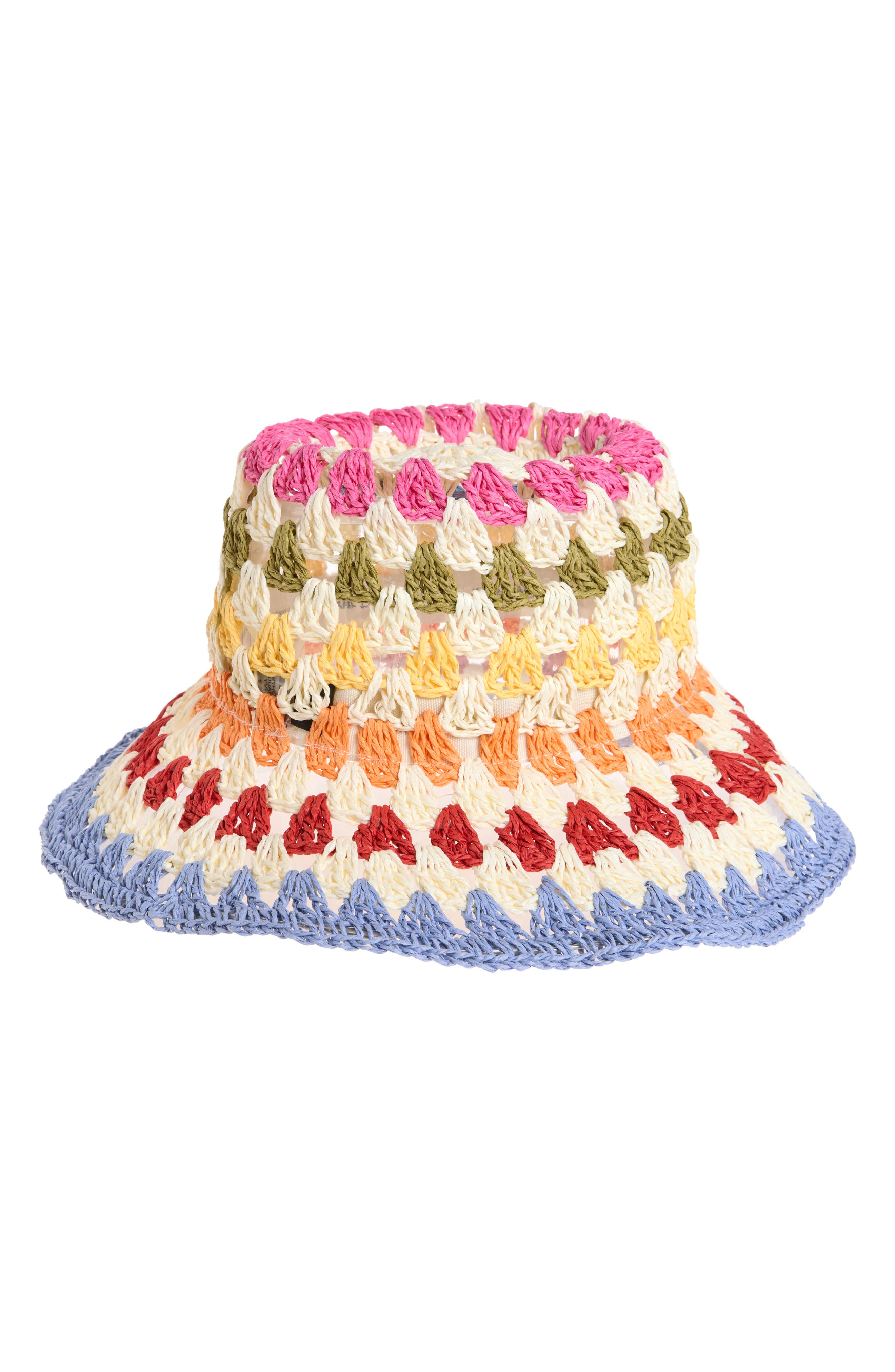 Kolorful Karl Crochet Bucket Hat (Women) | Nordstromrack display picture 2