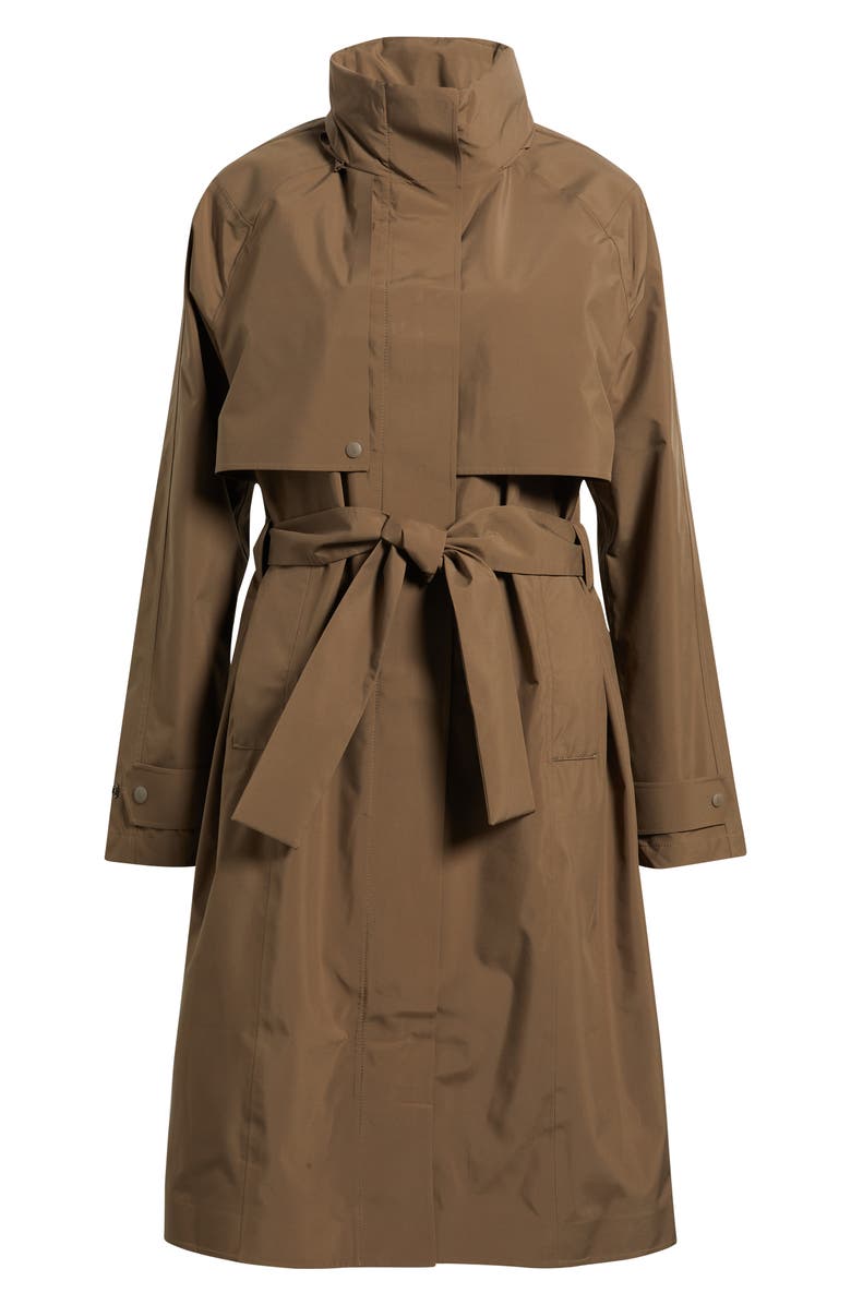 Lole Alizé Rain Trench Coat, Alternate, color, Mocha