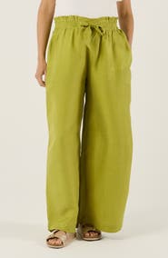 Cache Coeur Maternity Twill Smock Pants Sahel