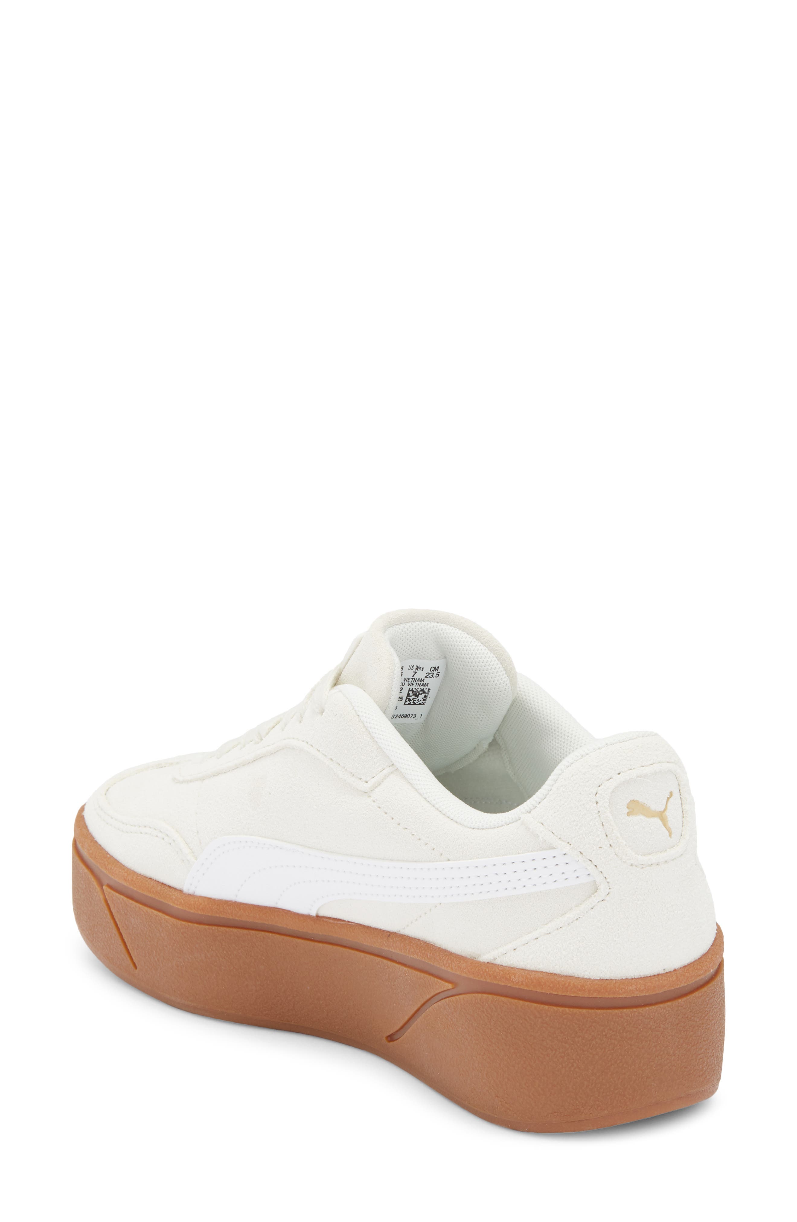 PUMA Club II Era Platform Sneaker, Alternate, color, Ivory White Gum