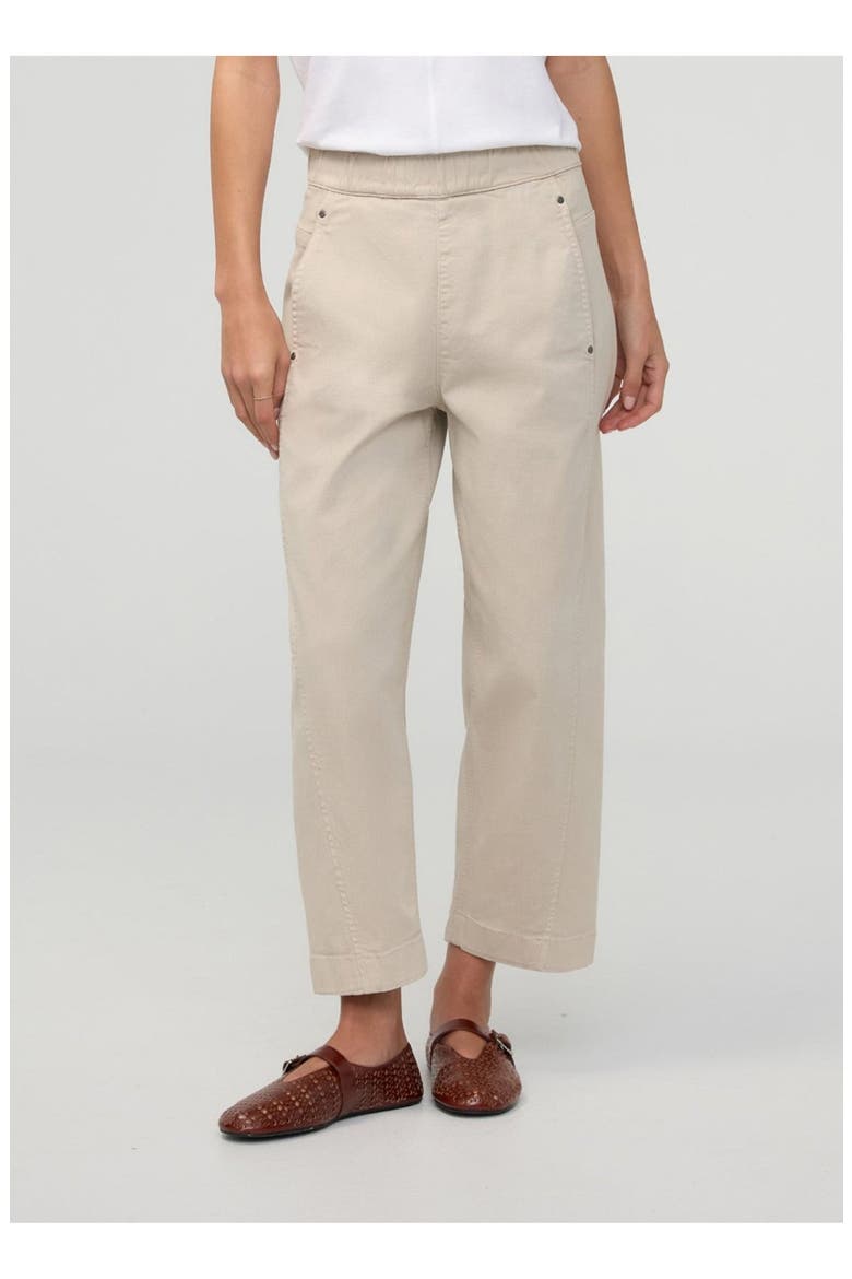 FlexTwill Barrel Pull On Pant, Alternate, color, Sandstone