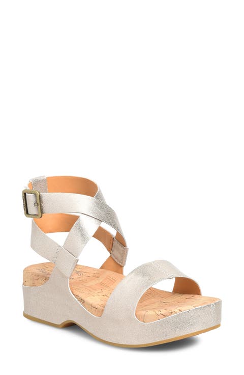 Yadira Ankle Strap Platform Sandal (Women)