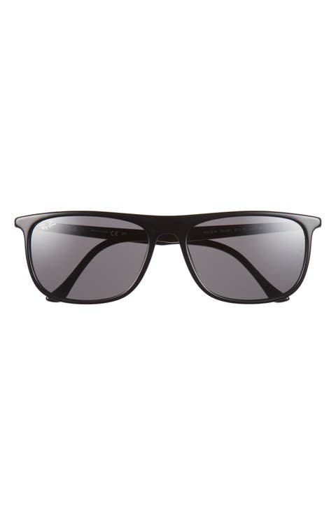 61mm Rectangular Sunglasses