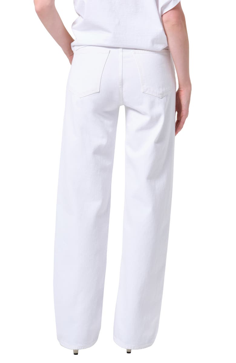 AGOLDE Ren High Waist Wide Leg Jeans, Alternate, color, Marshmallow Cl
