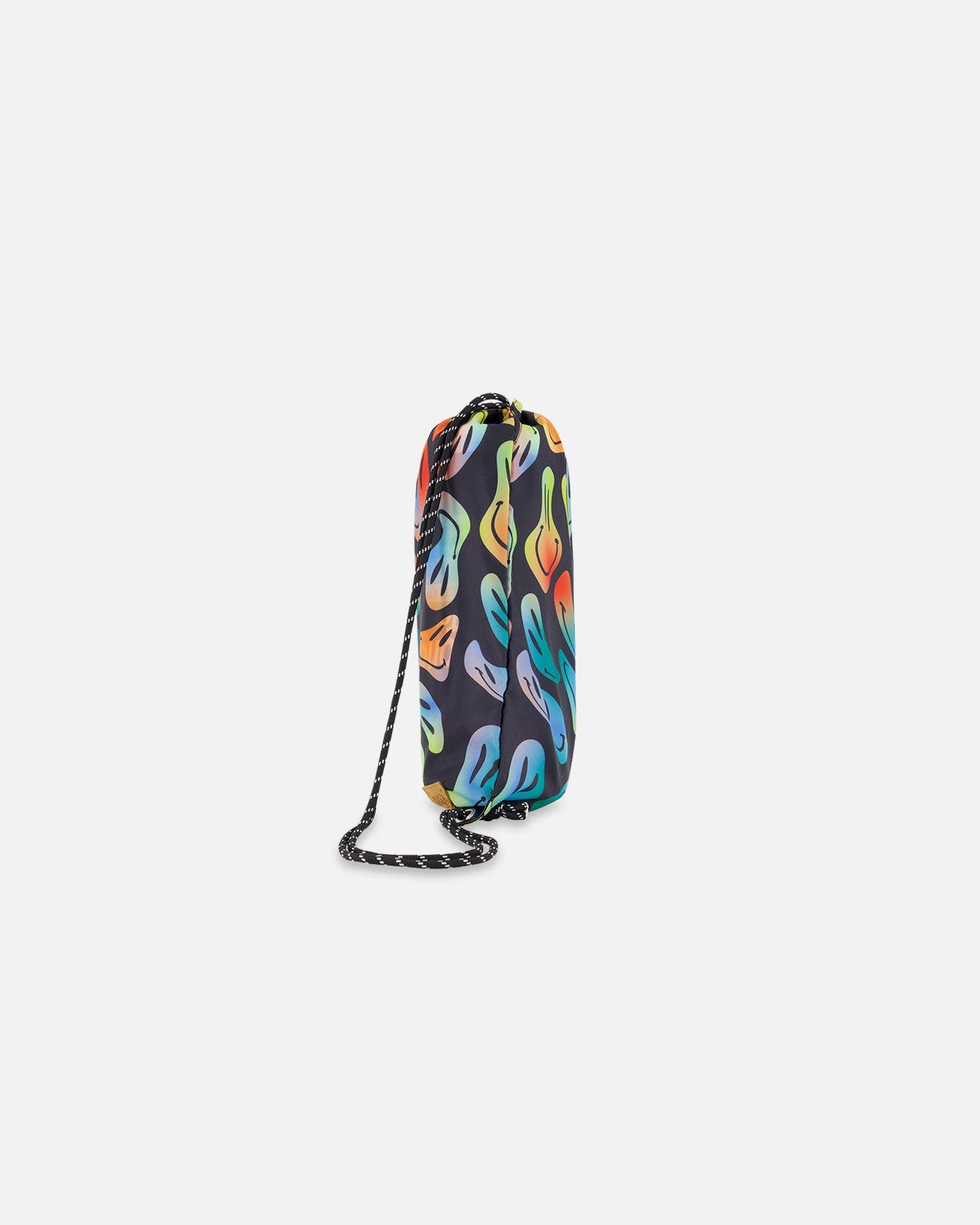 Deux par Deux Drawstring Bag, Main, color, Smiley Face Boy