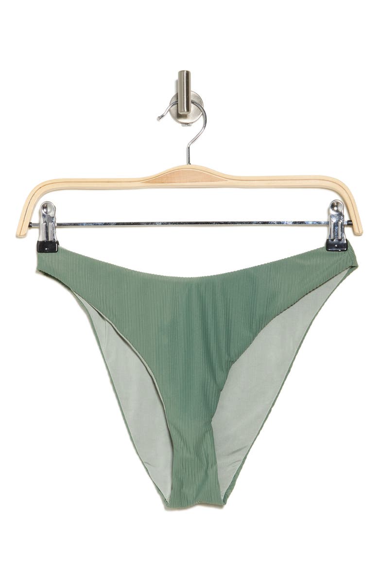 Dippin Daisys Nocturnal Bikini Bottoms, Alternate, color, Avocado Mini Rib