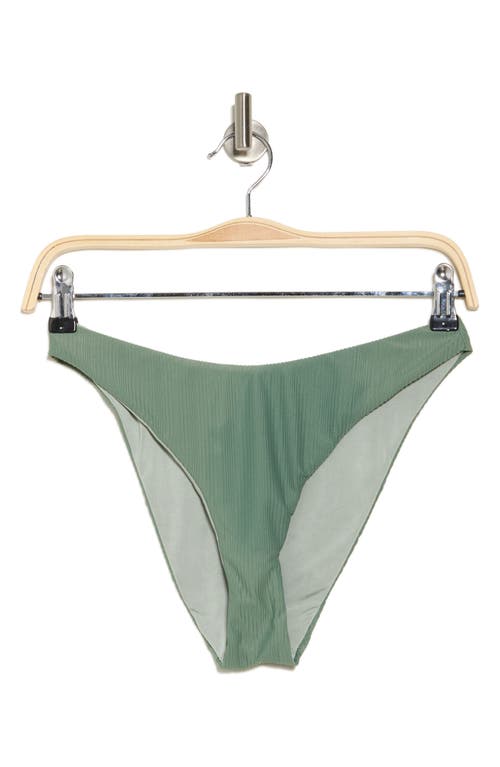 Dippin Daisys Nocturnal Bikini Bottoms In Avocado Mini Rib