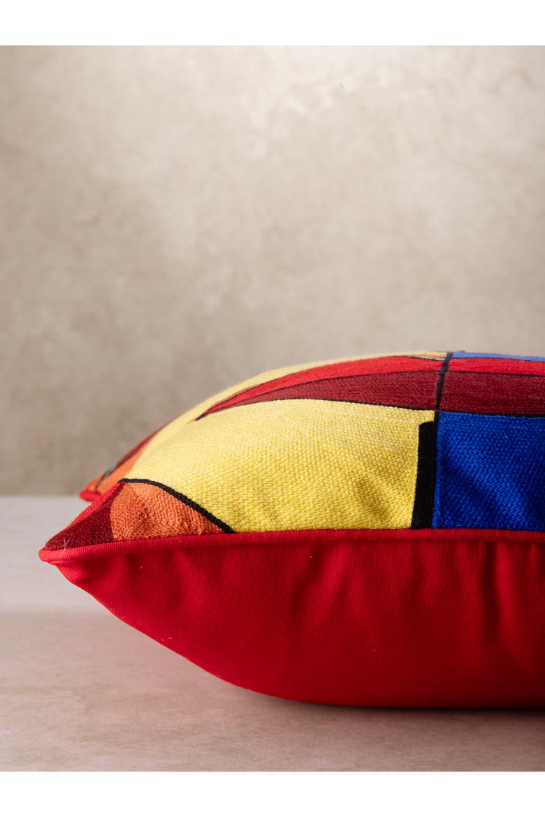 Anatolia Throw Pillow Cover, Alternate, color, Multicolored