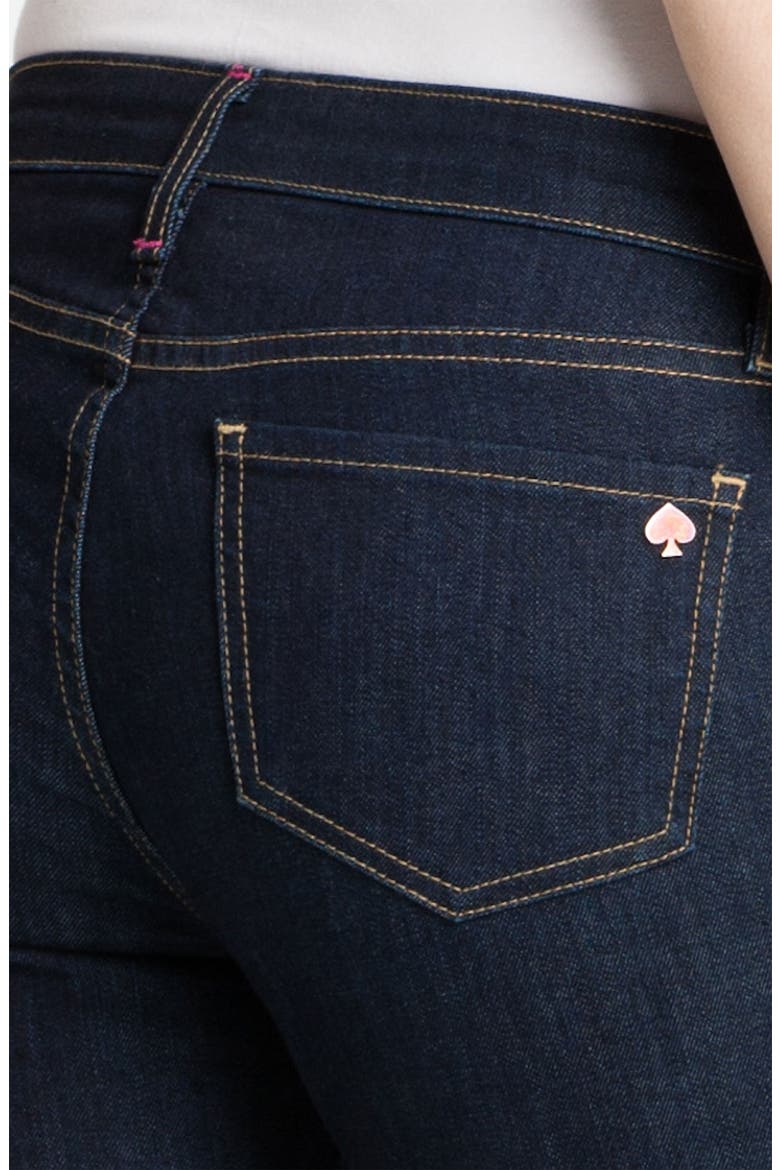 'broome street' skinny jeans, Alternate, color, INDIGO