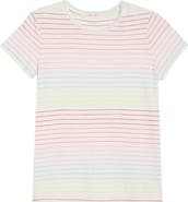 Marine Layer Stripe Cotton Blend T-Shirt